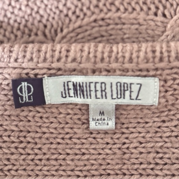 Mauve Short-Sleeve Sweater (M) - Picture 4 of 6